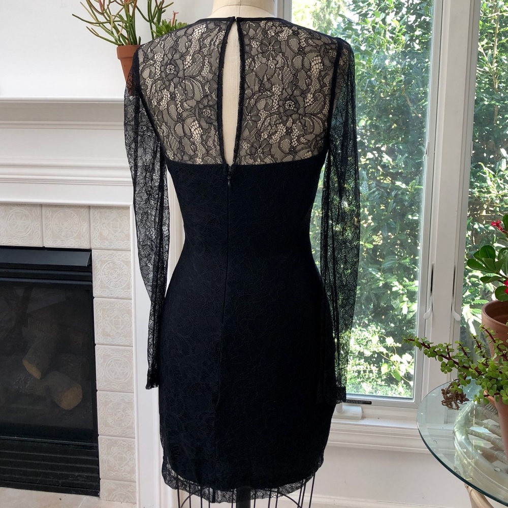 Last one!! ❤️ BCBG ❤️ Asymmetrical Lace Dress - Picture 5 of 8